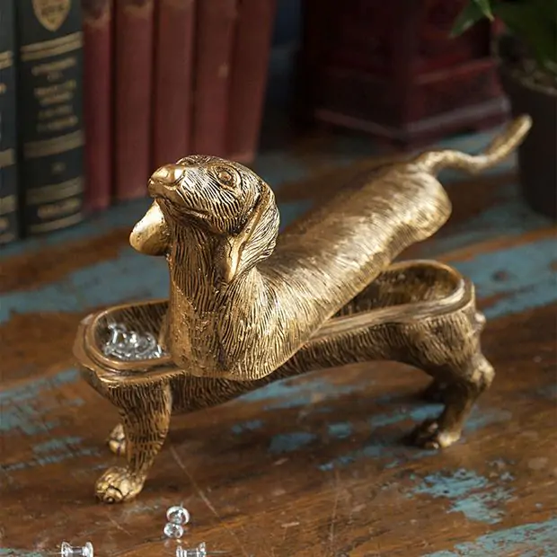 Dachshund Decorative Storage Box Antique Farmhouse