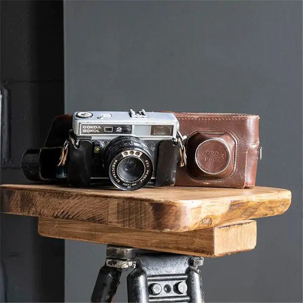 old style photography camera