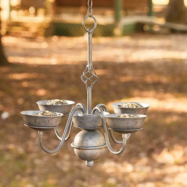 Pillar candle chandelier discount