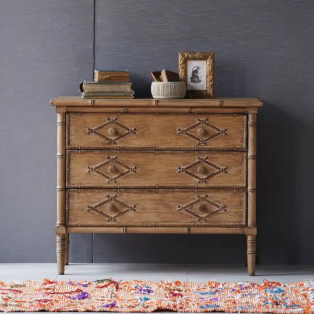 3 dresser drawer Max & Lily Solid Wood 3 Drawer Dresser, Clay