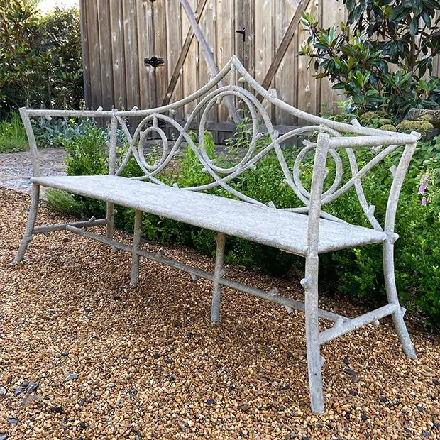 Farmhouse garden bench new arrivals