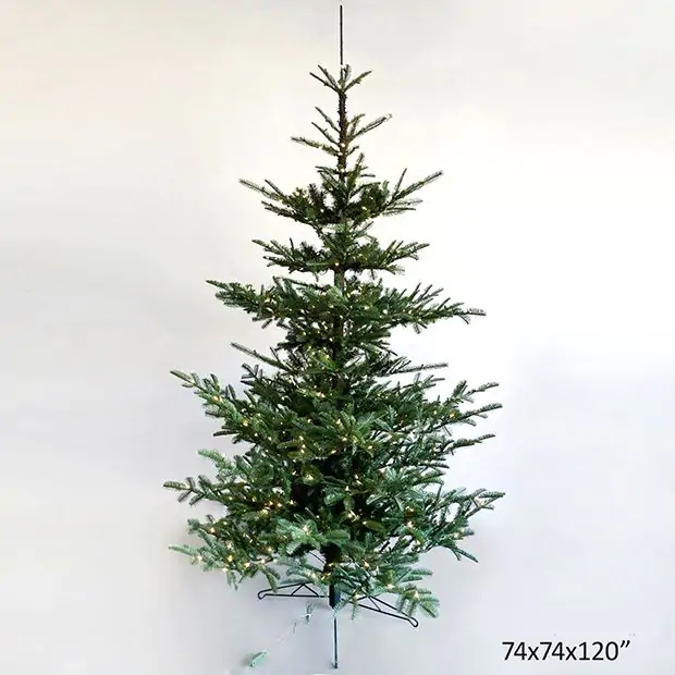 Faux Fir Pre Lit Christmas Tree 10 Foot | Antique Farmhouse Faux Fir Pre Lit Christmas Tree 10 Foot | Antique Farmhouse