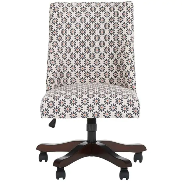 Patterned desk chair discount