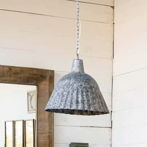 Galvanized farmhouse lighting cheap