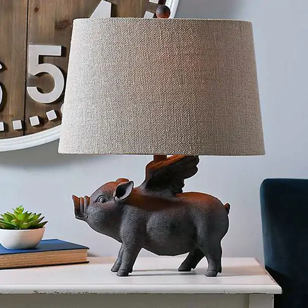 Pig lamp discount
