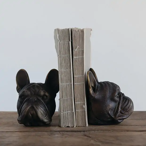 French Bulldog Bookends | Antique Farmhouse