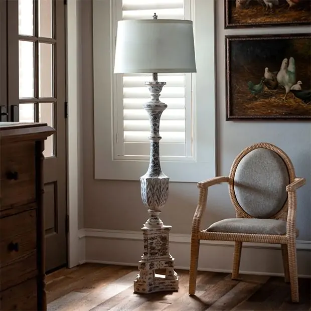 Cottage floor lamp store