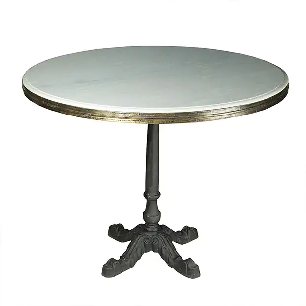 French Country Round Bistro Table | Antique Farmhouse