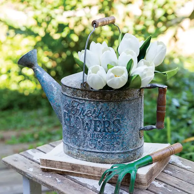 Garden Charms Farmhouse Watering Can | Antique Farmhouse