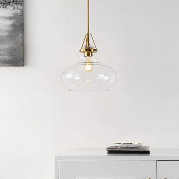 Pole pendant light hot sale