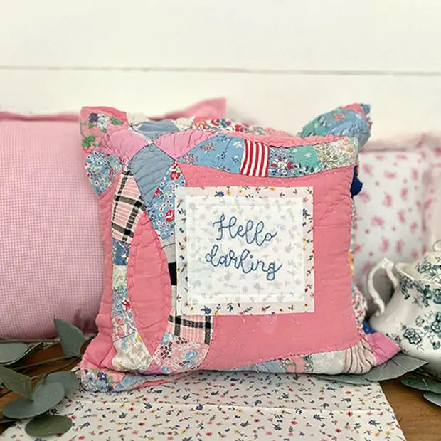 Darling pillow antique farmhouse 2025