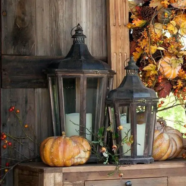Hillcrest Candle Lanterns Set of 3 | Antique Farmhouse
