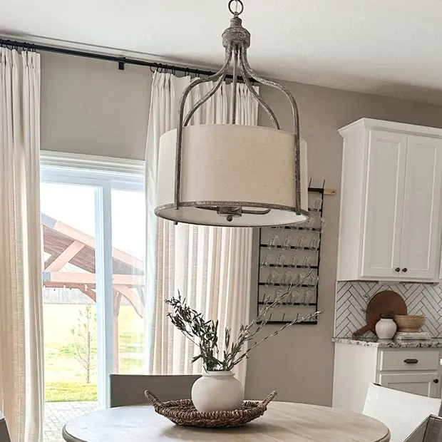 Industrial glam lighting store