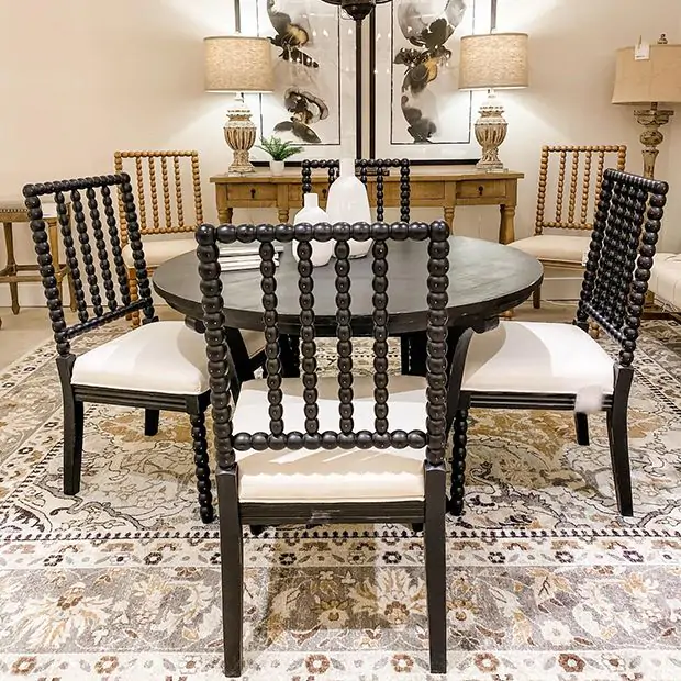 Modern Elegance Fir Wood Dining Table Antique Farmhouse