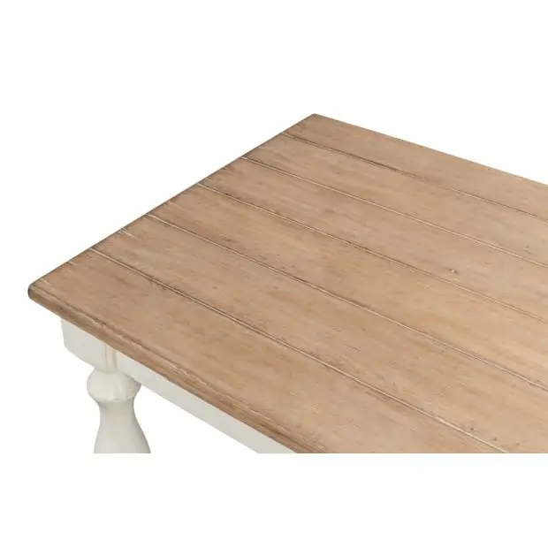 Brie Pine Wood Dining Table