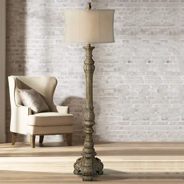 Old World Elegance Floor Lamp Antique Farmhouse