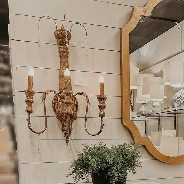 Old world wall sconces top