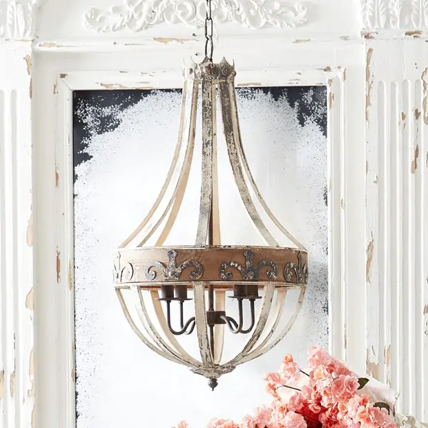 Large farmhouse chandelier on sale