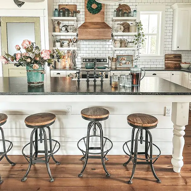 Reclaimed wood stools online