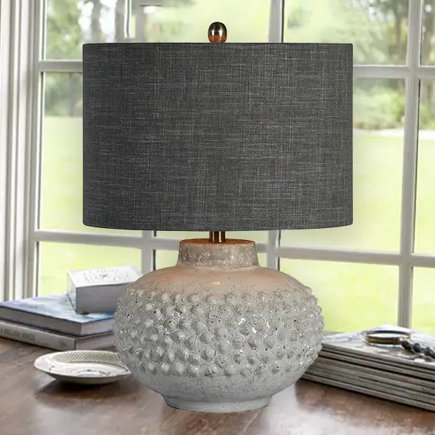 Round ceramic lamp base 2025