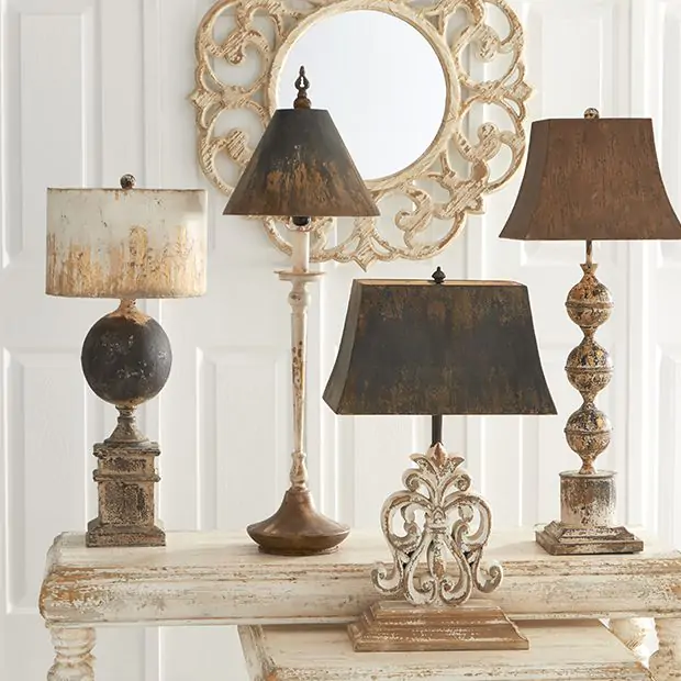 Farmhouse style buffet lamps new arrivals