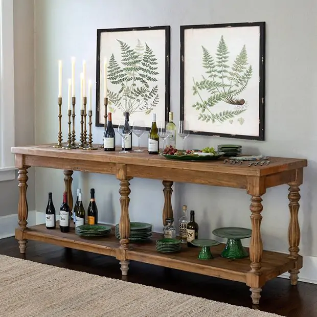 Rustic Farmhouse Kitchen Island / SHIPS FREE