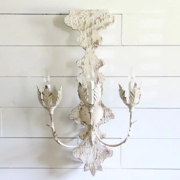 Shabby chic wall lights top