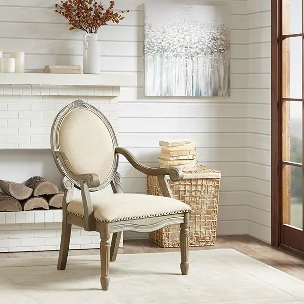 Sophisticated Classic Farmhouse Arm Chair Antique Farmhouse