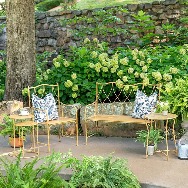 Metal porch chair 2025