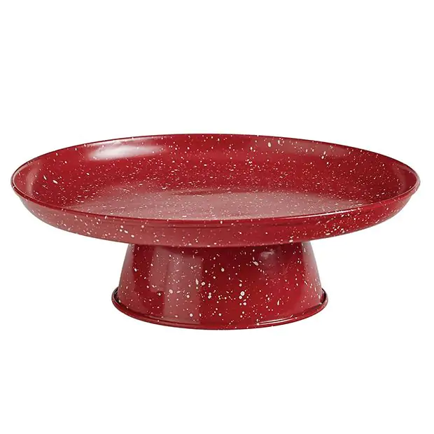 Red cake stand outlet