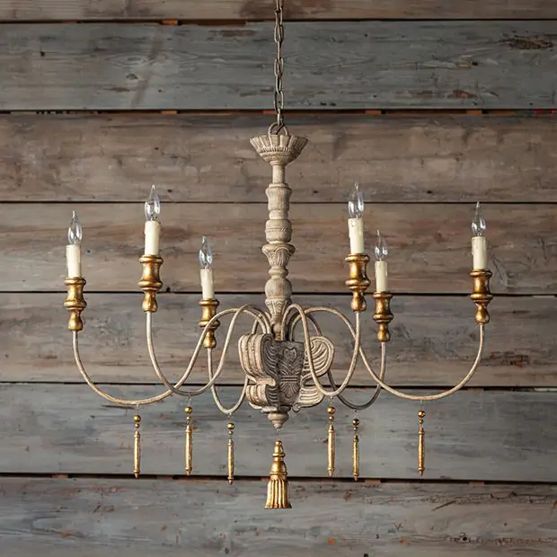 6 arm chandelier on sale