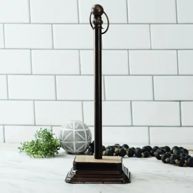 Farmhouse Paper Towel Holder Antique Farmhouse
