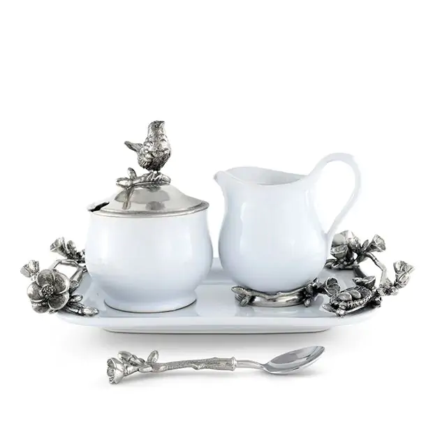 Vagabond House Song Bird Stoneware Creamer