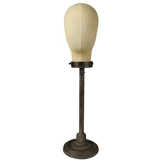 Vintage Inspired Mannequin Head | Antique Farmhouse