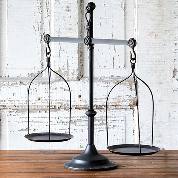 Vintage Style Balance Scale Antique Farmhouse