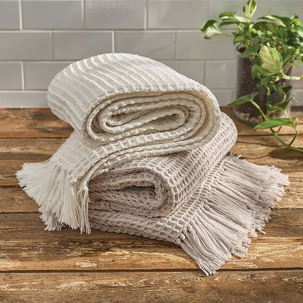 Waffle weave blanket hotsell