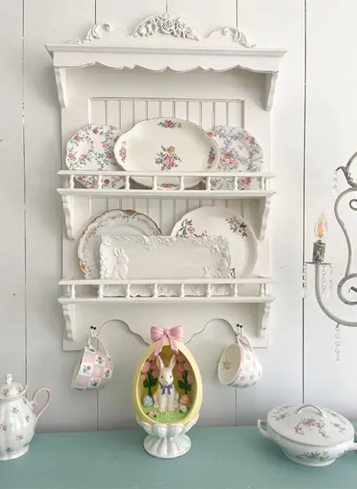 HOT Wood Plate Plate Wall Display Rack Wall Mount Dish Display