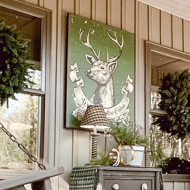 Welcome To The Cabin Canvas Wall Art | Antique Farmhouse
