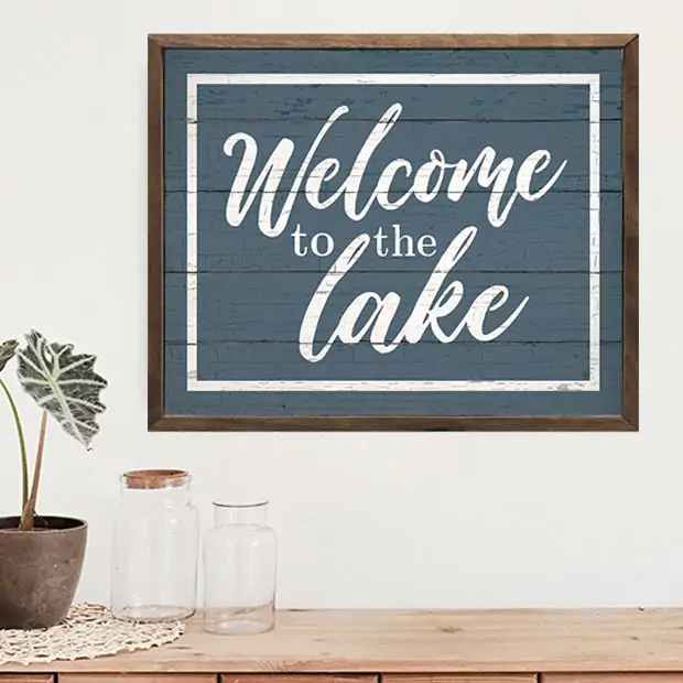 lake pictures framed