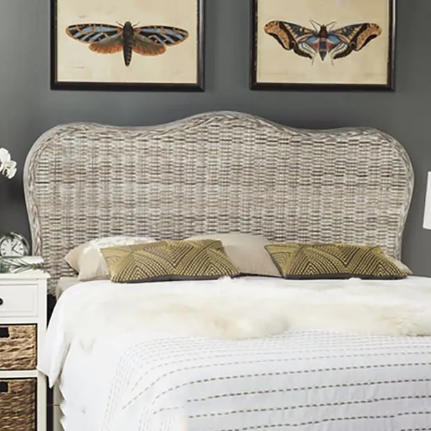 Woven king headboard 2025
