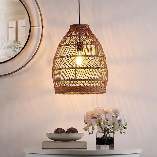 Wicker dome light hotsell