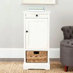 Accent Cabinet With Basket
