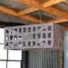 tobacco basket light fixture Tobacco Basket Linear Pendant Light