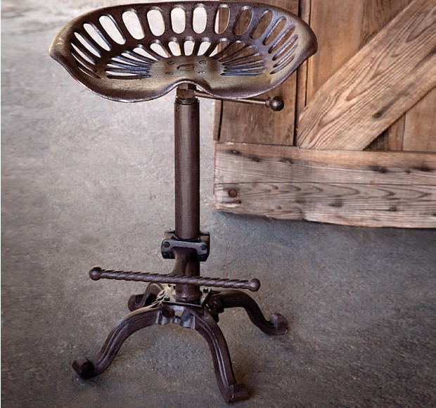 Tractor Seat Stool | Antique Farmhouse