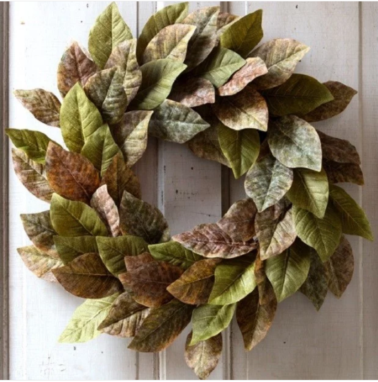 Magnolia Leaf Wreath 