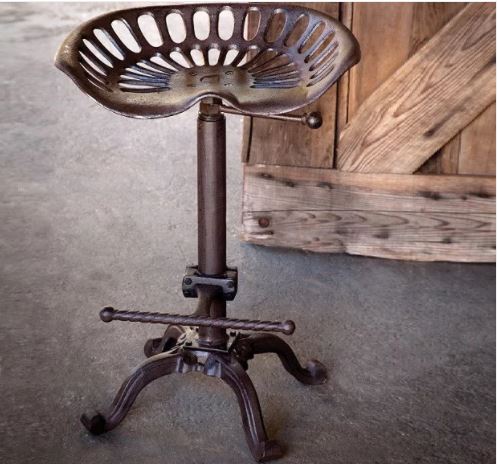 Our Favorite Rustic Bar Stools For Your, Rustic Adjustable Counter Stools