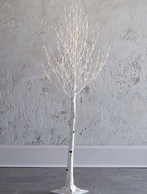 lighted birch tree 66 inch