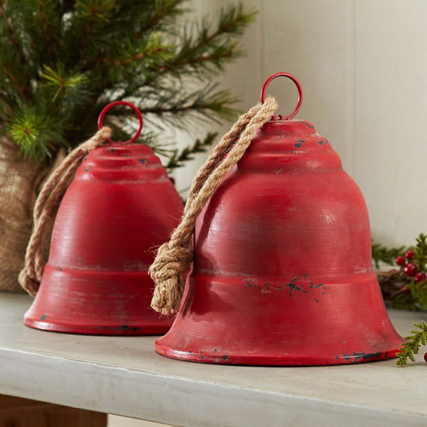 metal bright bell decor