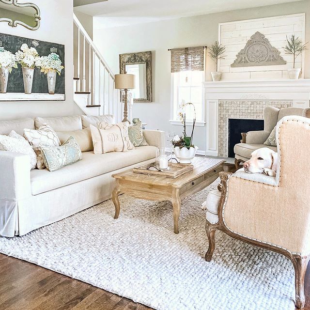 Shabby chic living room ideas