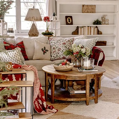 Christmas Coffee Table Decor Ideas to Add Festive Accents